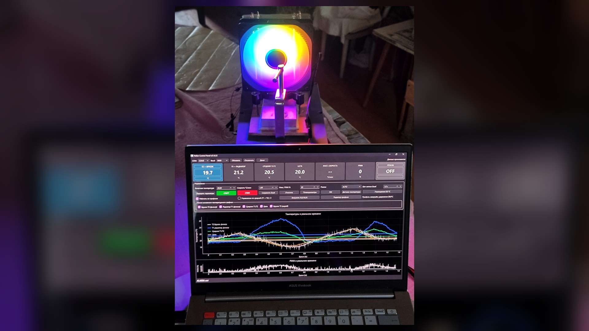 Peltier temperature control system preview