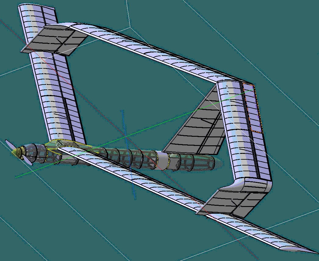 Solar-powered UAV preview
